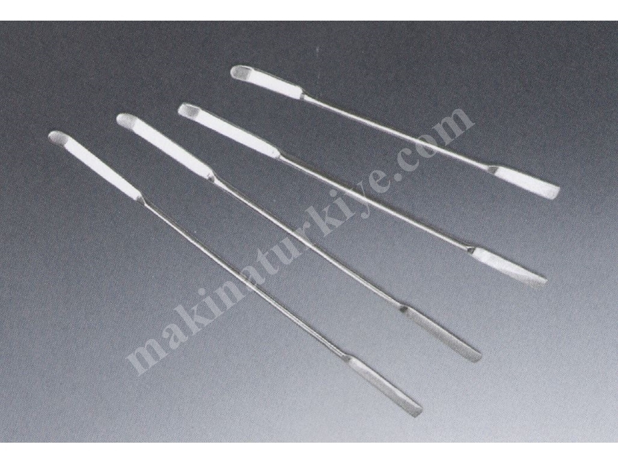125 ~ 210 Mm Kaşıklı Laboratuvar Metal Spatül