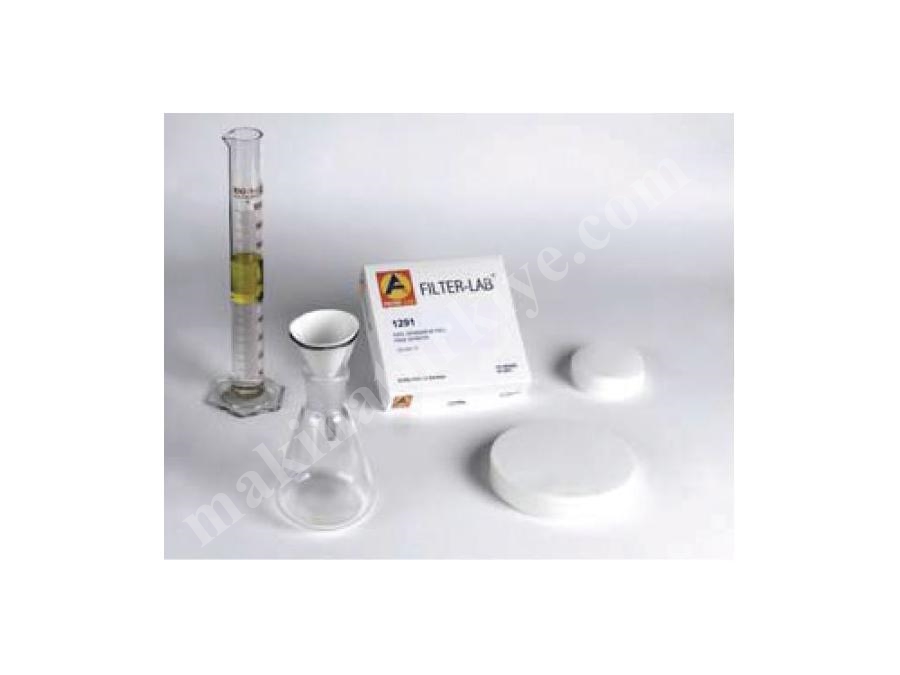 110 ~ 125 Mm Laboratuvar Kantitatif Filtre Kağıtları