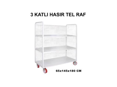 3 Katlı Hasır Tel Raf 38-1