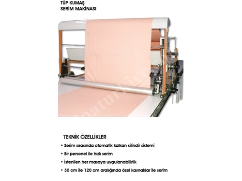 Tüp Kumaş Serme Makinası - 68