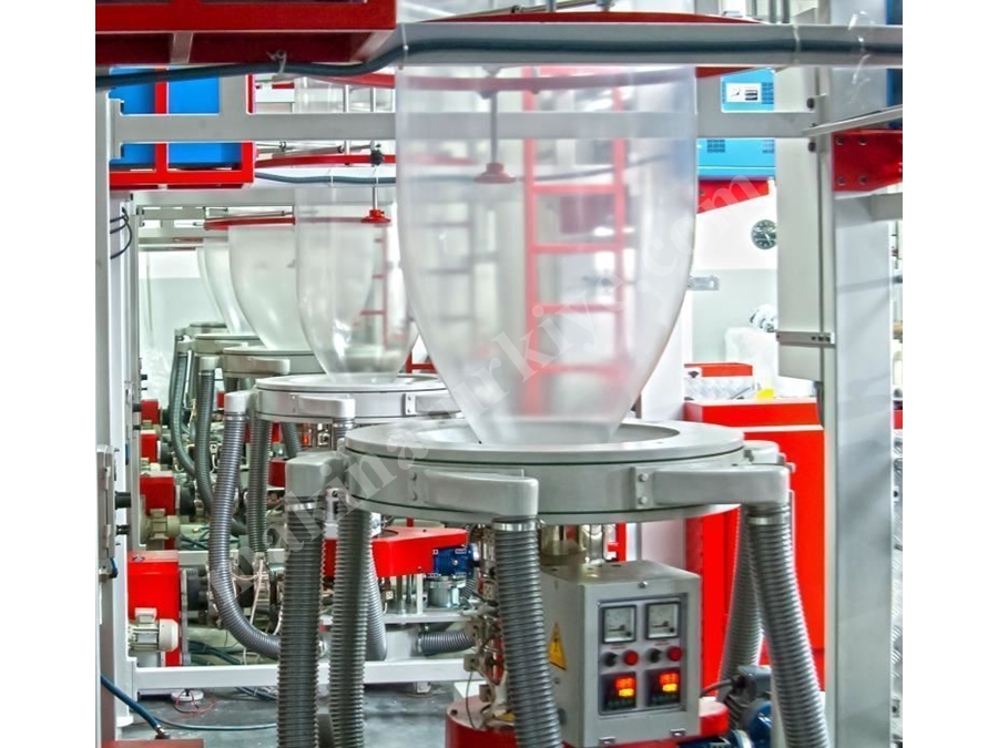 Ø90x1800 Mm Plastik Film Extruder Makinası