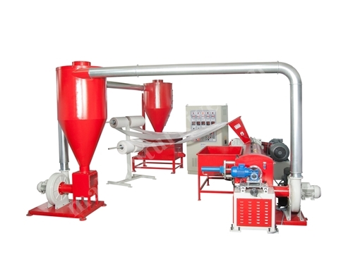 Plastik Geri Dönüşüm Makinası 170 kg/h