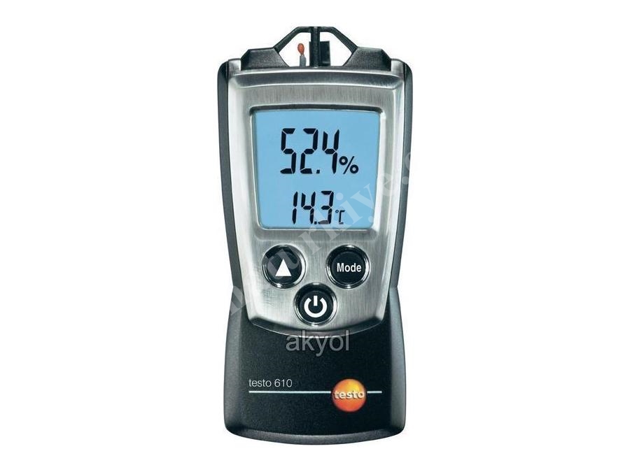 Seyyar Nem Ve Sıcaklık Ölçüm Cihazı Testo T610