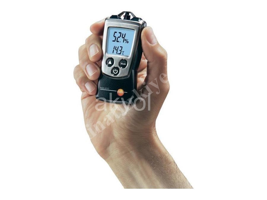 Seyyar Nem Ve Sıcaklık Ölçüm Cihazı Testo T610