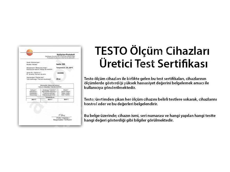 Seyyar Nem Ve Sıcaklık Ölçüm Cihazı Testo T610