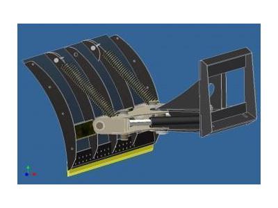 Jcb 1Cx Uyumlu Kar Küreme Ataşmanı - 3