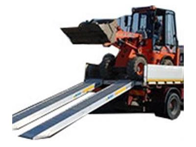 İş Makinası Nakil Alüminyum Rampası - 2