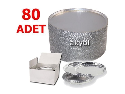 80 Adet Mx 50 Nem Tayin Cihazının Alüminyum Numune Kabı - 0