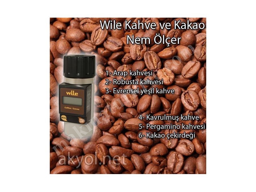 Wile Kahve Ve Kakao Nem Ölçer