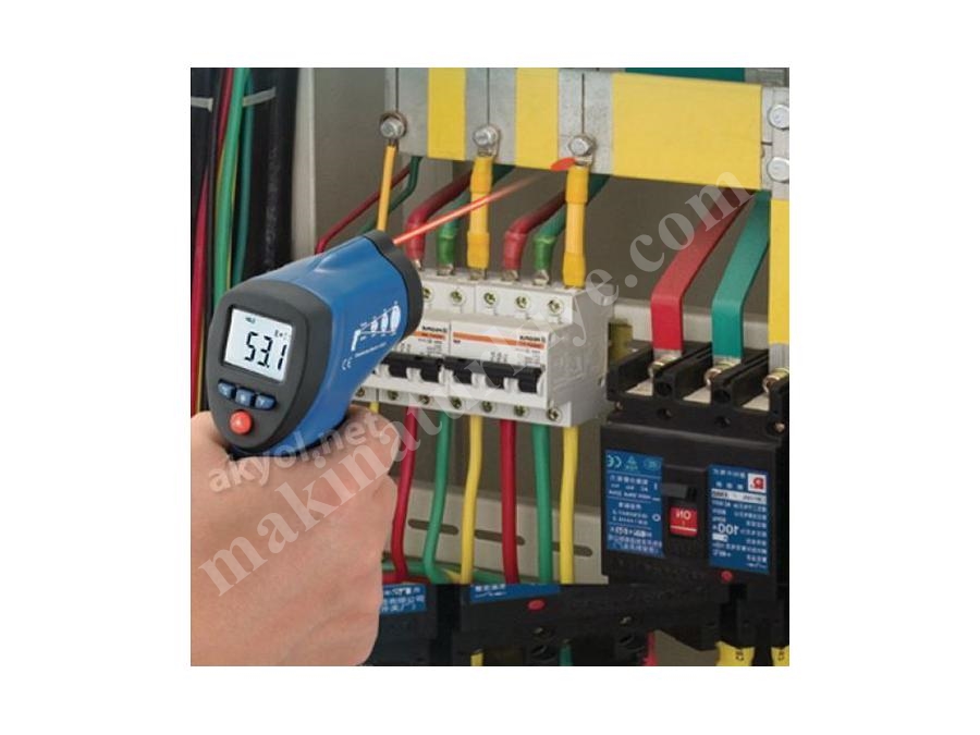 Lazerli Uzaktan Sıcaklık Ölçer Cem Dt811