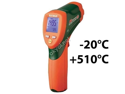 Çift Lazerli Uzaktan Sıcaklık Ölçer Extech 42509 - 0