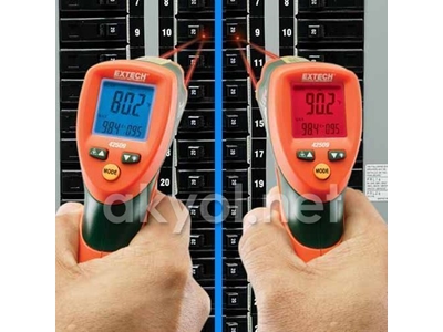 Çift Lazerli Uzaktan Sıcaklık Ölçer Extech 42509 - 1