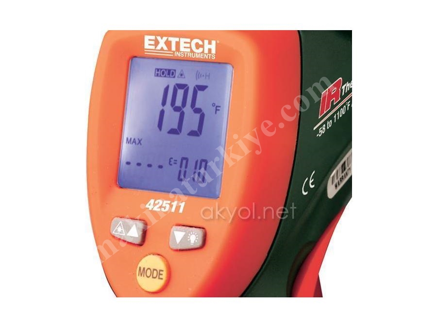 Çift Lazerli Uzaktan Isı Ölçer Extech 42511