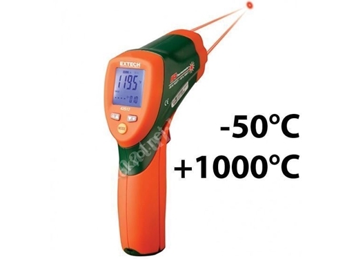 Çift Lazerli Uzaktan Sıcaklık Ölçer Extech 42512