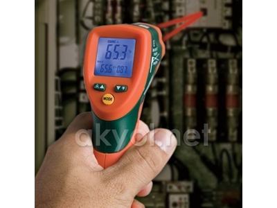 Çift Lazerli Uzaktan Sıcaklık Ölçer Extech 42512 - 2