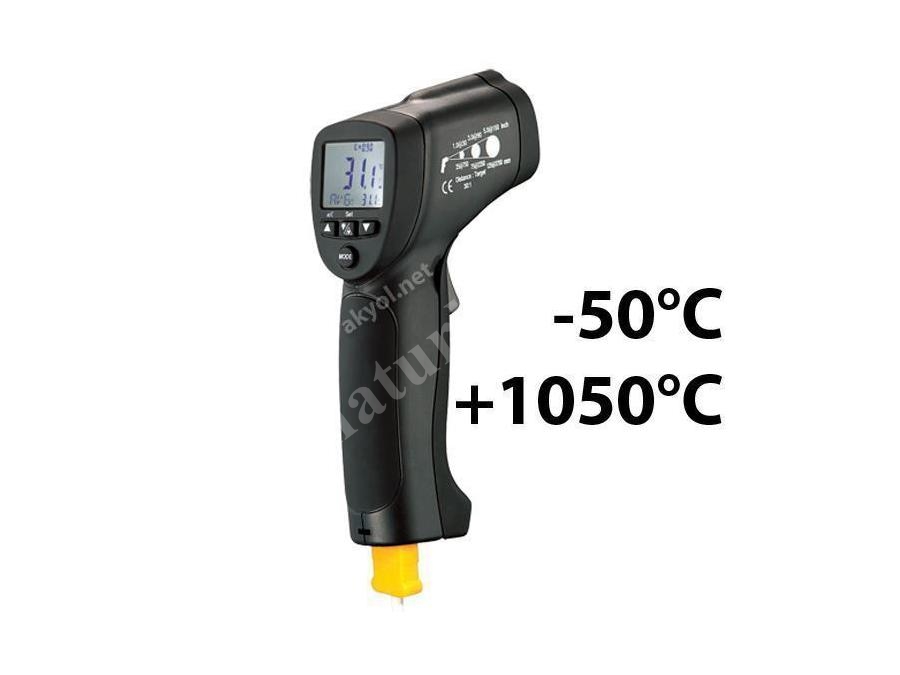 Lazerli Uzaktan Sıcaklık Ölçer Cem Dt 8835