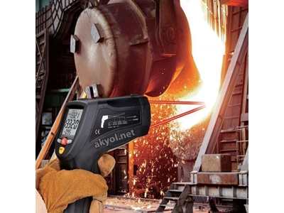 Çift Lazerli Uzaktan Isı Ölçer Cem Dt 8869H - 3