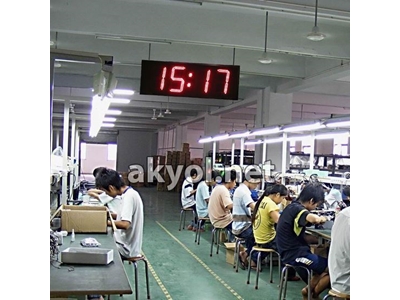 Dış Mekan Işıklı Nem, Saat, Derece Ölçer Termometre 15 Cm Yazı Yüksekliği - 2