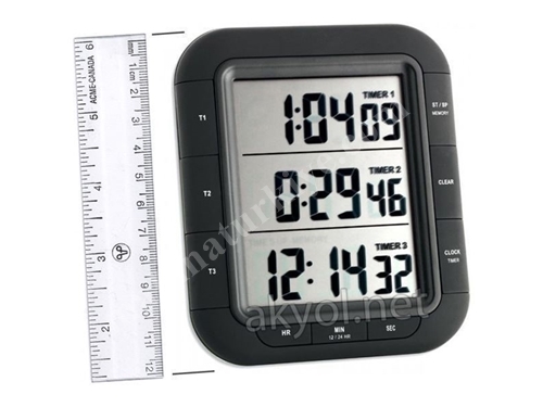 Tfa Triple Xl Üç Ekranlı Dijital Kronometre