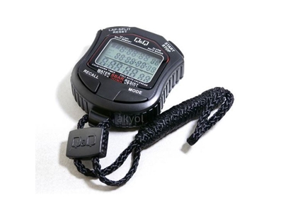 Japon Hs45 10 Lap Hafızalı Kronometre - 2