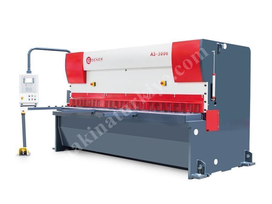 CNC Giyotin Makas 6125x10 mm Açı Ayarlı