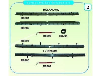 R08 Kalıp ve Kauçuk Cetvel Çeşitleri  - 1