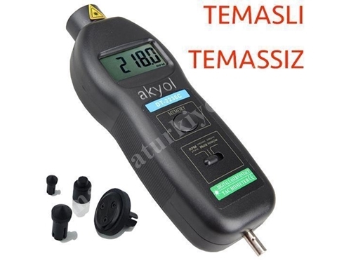 Temaslı Temassız Devir Ölçer Takometre  Akyol LYK2236C