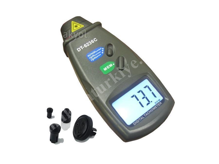 Temaslı Temassız Devir Ölçer Takometre  Akyol LYK-6236C