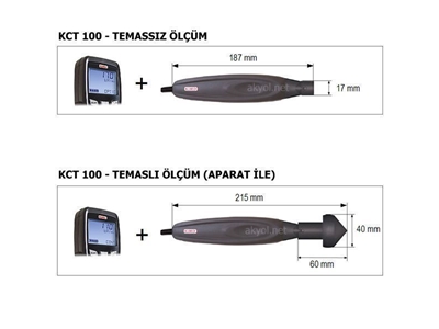 Temaslı - Temassız Devir Ölçer Takometre - 3