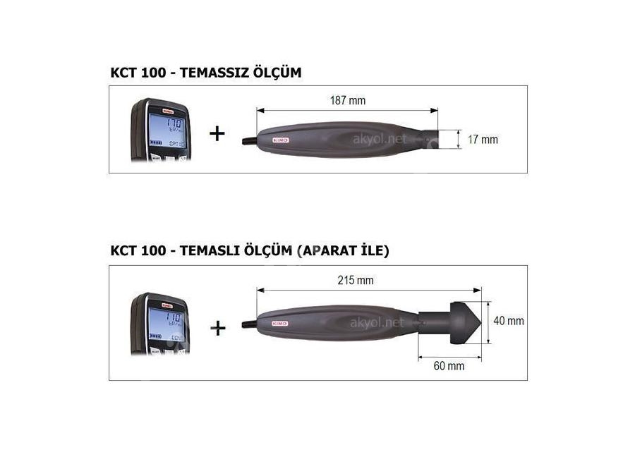 Temaslı - Temassız Devir Ölçer Takometre