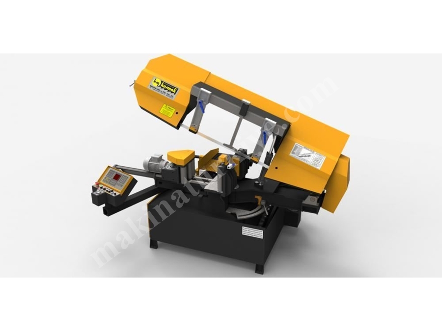 Açılı Kesim Şerit Testere Makinası Ø 350 Mm