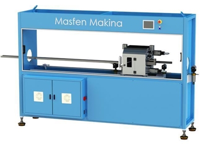 Plastik PVC Boru Kesici Masfen Makina MKS125