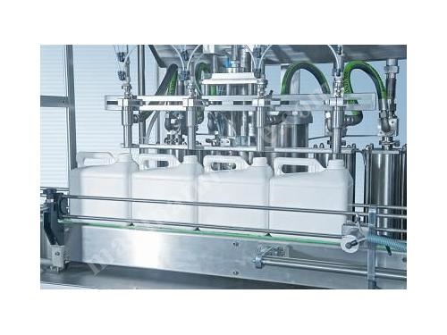 Otomatik 4'Lü Lineer Dolum Makinesi