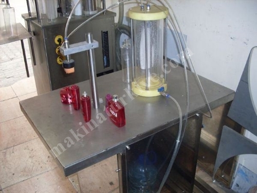Vakumlu Parfüm Dolum Makinesi