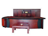 Karizma Wooden Office Desk Set - 0