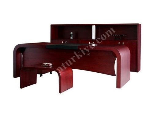 Samir Wooden Office Desk Set