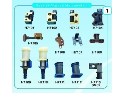 H07 Aparat Fırça Takımları ve Tekleme Çelikleri  - 0