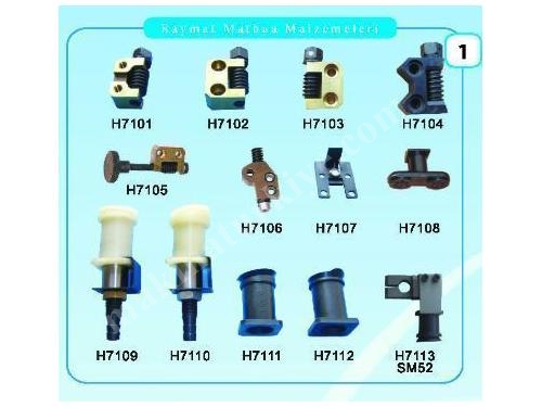 H07 Aparat Fırça Takımları ve Tekleme Çelikleri 