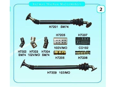H07 Aparat Fırça Takımları ve Tekleme Çelikleri  - 1