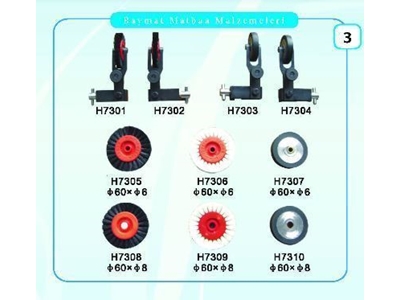 H07 Aparat Fırça Takımları ve Tekleme Çelikleri  - 2