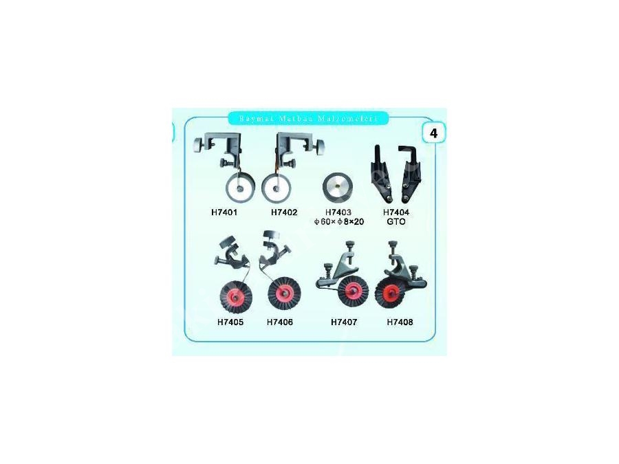 H07 Aparat Fırça Takımları ve Tekleme Çelikleri 