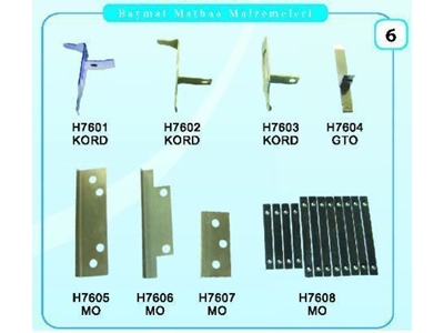 H07 Aparat Fırça Takımları ve Tekleme Çelikleri  - 5