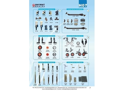 H07 Aparat Fırça Takımları ve Tekleme Çelikleri  - 6