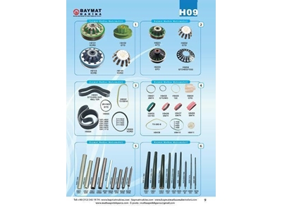 H09 Gto Pompalı Kasnaklar ve Krom Merdaneler  - 6