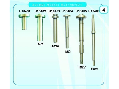 H10 Su Merdane Yatakları ve Kauçuk Gerdirme Dişli Takımları  - 3