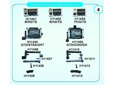 H11 Gto Numaratör Kolları ve Atlatma Kolları - 3