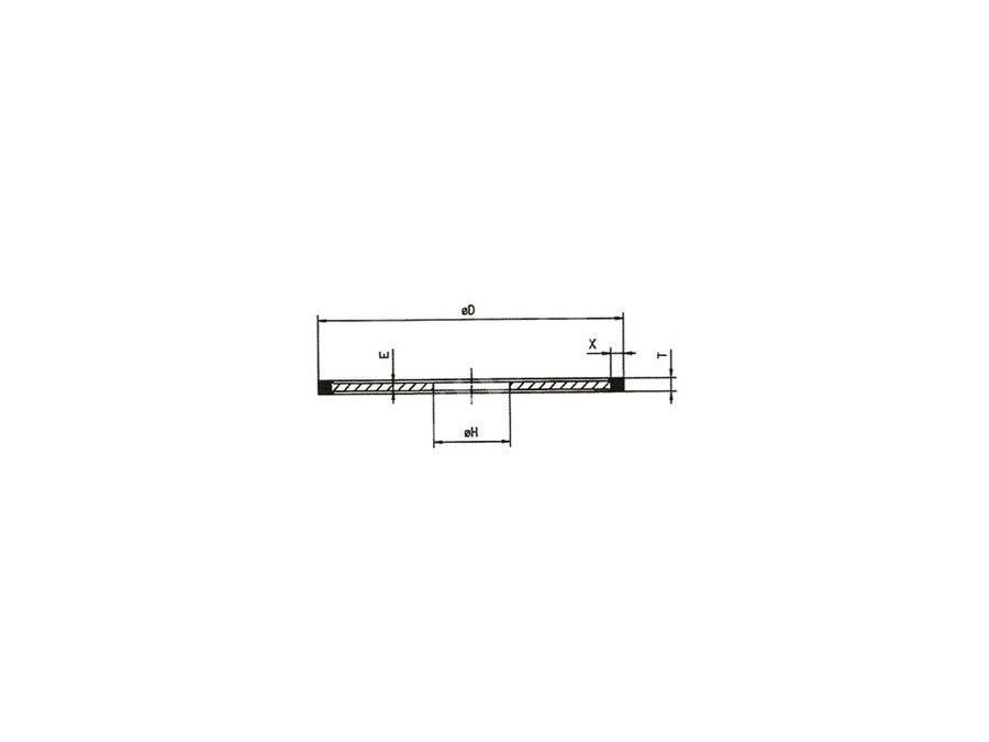 Ø 100 Mm Sert Metal Kesme Daire Testeresi