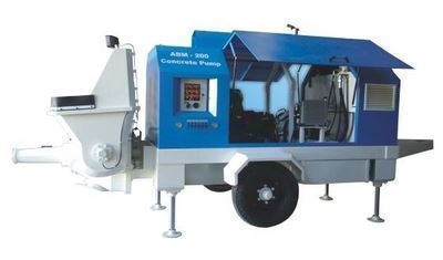Çekilebilir Tip Sabit Beton Pompası
