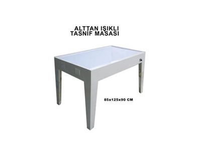 Alttan Işıklı Tasnif Masası  De-Mir De-mirsan - 2