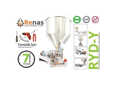 50-500 ML Yarı Otomatik Sıvı Dolum Makinası  - 11